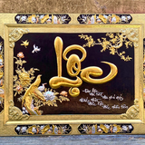  Quà Tặng Mẹ Tranh Chữ Lộc kích thước 81 x 107 cm 