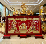  Quà Mừng Thọ Tranh Mừng Thọ kích thước 75 x 135 cm 