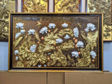  Quà Tặng Doanh Nghiệp Tranh Hoa Sen kích thước 70 x 110 cm dát tam khí 