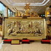 Quà Mừng Thọ Tranh Mừng Thọ kích thước 80 x 155 cm dát tam khí
