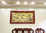  Quà Tân Gia Tranh đồng Mã Đáo Thành Công kích thước 2m3 x 1m2 