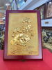  Quà Tặng Doanh Nghiệp Tranh Hoa Sen kích thước 32 x 23 cm mạ vàng 24K 