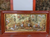 Quà Mừng Thọ Tranh Mừng Thọ kích thước 90 x 170 cm dát tam khí