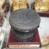  Quà Tặng Trống Đồng Đông Sơn si đen cao 20 cm 