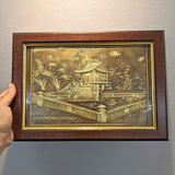  Quà Tặng Tranh Chùa Một Cột kích thước 40 x 50 cm 