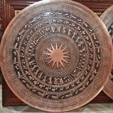  Quà Tặng Đối Tác Tranh Trống Đồng thủ công đường kính mặt trống 80 cm 