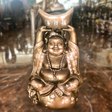  Quà Tặng Sếp Tượng Di Lặc đồng đỏ khảm tam khí cao 64 cm 