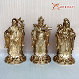  Quà Tặng Phong Thủy Tượng Phúc Lộc Thọ cao 38 cm 