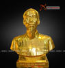  Quà Tặng Sếp Tượng Bác Hồ bằng đồng dát vàng 24K kích thước 30 x 26 x12 cm 
