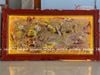  Quà Tặng Tranh Vinh Hoa Phú Quý đồng đỏ dát vàng bạc kích thước 230 x 120 cm 