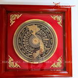  Quà Tặng Đối Tác Tranh Trống Đồng kích thước 95 x 95 cm 