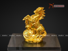  Quà Tặng Sếp Tượng Mã Đáo Thành Công dát vàng 24K kích thước 14 x 10 x 7 cm 