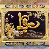  Quà Tặng Mẹ Tranh Chữ Lộc kích thước 81 x 107 cm 