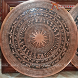  Quà Tặng Đối Tác Tranh Trống Đồng thủ công đường kính mặt trống 80 cm 