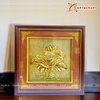  Quà Tặng Doanh Nghiệp Tranh Hoa Sen kích thước 26 x 26 cm dát vàng 
