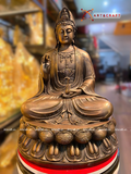  Quà Tặng Phong Thủy Tượng Phật Quan Âm kích thước 50 x 33 x 29 cm 