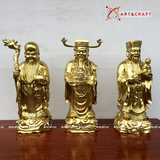  Quà Tặng Phong Thủy Tượng Phúc Lộc Thọ cao 55 cm 