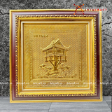  Quà Tặng Tranh Chùa Một Cột kích thước 26 x 26 cm 