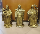  Quà Tặng Phong Thủy Tượng Phúc Lộc Thọ kích thước 34 x 15 x 13 cm 