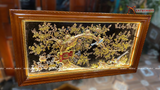  Quà Tặng Tranh Vinh Hoa Phú Quý dát tam khí kích thước 90 x 170 cm 