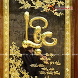  Quà Tặng Mẹ Tranh Chữ Lộc kích thước 55 x 81 cm 