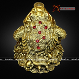  Quà Tặng Phong Thủy Tượng Thiềm Thừ đồng vàng cao 12 cm 