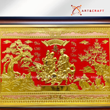  Quà Mừng Thọ Tranh Mừng Thọ kích thước 66 x 106 cm 