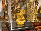  Quà Tặng Sếp Tượng Mã Đáo Thành Công dát vàng 24K kích thước 14 x 10 x 7 cm 