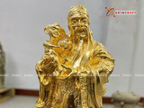  Quà Tặng Phong Thủy Tượng Phúc Lộc Thọ cao 55 cm 