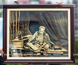  Quà Tặng Tranh Bác Hồ kích thước 1m2 x 1m 