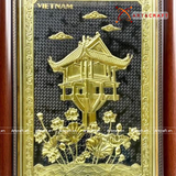  Quà Tặng Tranh Chùa Một Cột kích thước 40 x 55 cm 
