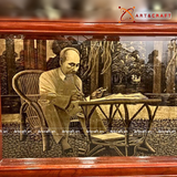  Quà Tặng Tranh Bác Hồ kích thước 75 x 105 cm 