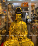  Quà Tặng Phong Thủy Tượng Phật Quan Âm kích thước 47 x 28 cm 