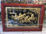  Quà Tân Gia Tranh đồng Mã Đáo Thành Công kích thước 81 x 61 cm 
