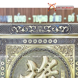  Quà Tặng Mẹ Tranh Chữ Lộc kích thước 70 x 70 cm 