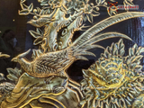  Quà Tặng Tranh Vinh Hoa Phú Quý đồng vàng kích thước 88 x 118 cm 