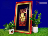  Quà Tặng Khai Trương Tranh đồng Thuận Buồm Xuôi Gió kích thước 36 x 66 cm dát vàng 