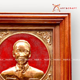  Quà Tặng Tranh Bác Hồ kích thước 38 x 38 cm 