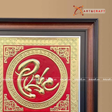  Quà Tặng Mẹ Tranh Chữ Phúc kích thước 55 x 55 cm 