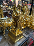  Quà Tặng Sếp Tượng Trần Hưng Đạo dát vàng 24K kích thước 42 x 16 x 18 cm 