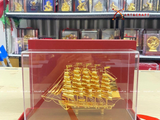  Quà tặng Mô Hình Thuyền Buồm dát vàng kích thước 22 x 31 x 12 cm 
