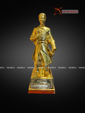  Quà Tặng Sếp Tượng Trần Hưng Đạo dát vàng kích thước 50 x 19 x 21 cm 
