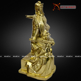  Quà Tặng Sếp Tượng Trần Hưng Đạo đồng vàng kích thước 30 x 11 x 13 cm 