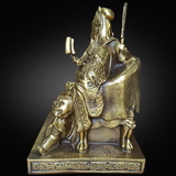  Quà Tặng Phong Thủy Tượng Quan Công đồng vàng cao 24 cm 