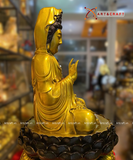  Quà Tặng Phong Thủy Tượng Phật Quan Âm kích thước 47 x 28 cm 