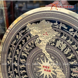  Quà Tặng Đối Tác Tranh Trống Đồng đường kính 81 cm 