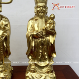  Quà Tặng Phong Thủy Tượng Phúc Lộc Thọ cao 55 cm 