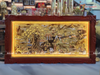 Quà Tân Gia Tranh đồng Cuội Nguồn Quê Hương kích thước 170x90cm dát tam khí
