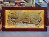  Quà Tặng Khai Trương Tranh đồng Thuận Buồm Xuôi Gió kích thước 230x120cm dát tam khí - Khung Hương đỏ 