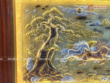  Quà Tân Gia Tranh đồng Mã Đáo Thành Công kích thước 115x75cm dát tam khí 